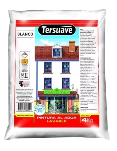 Pintura en Polvo Blanca Tersuave