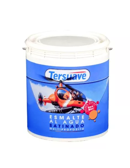 Esmalte Al Agua Secado Rápido Satinado Tersuave
