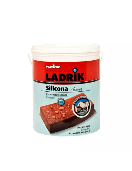 Ladrik Silicona Acuosa Impermeabilizante Plavicon