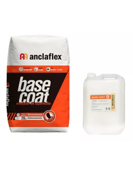 Base Coat Doble Componente 25 Kg. Anclaflex