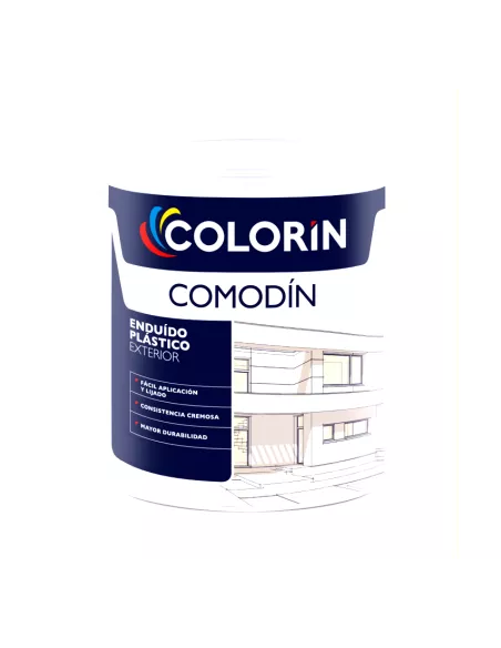 Enduido Exterior Comodin 20L Colorin