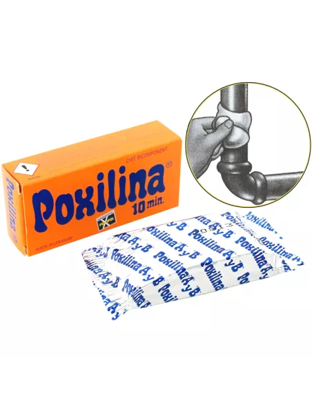 Poxilina 10 Min. Masilla 2 componentes