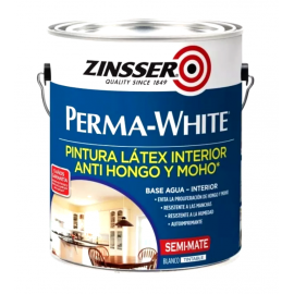 Pintura Latex Semimate Interior Perma-white Zinsser