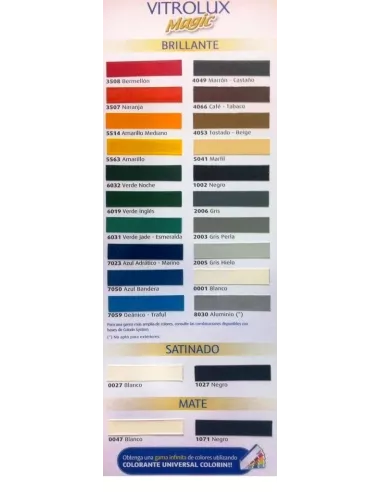 Esmalte Vitrolux Magic Colorin Brillante